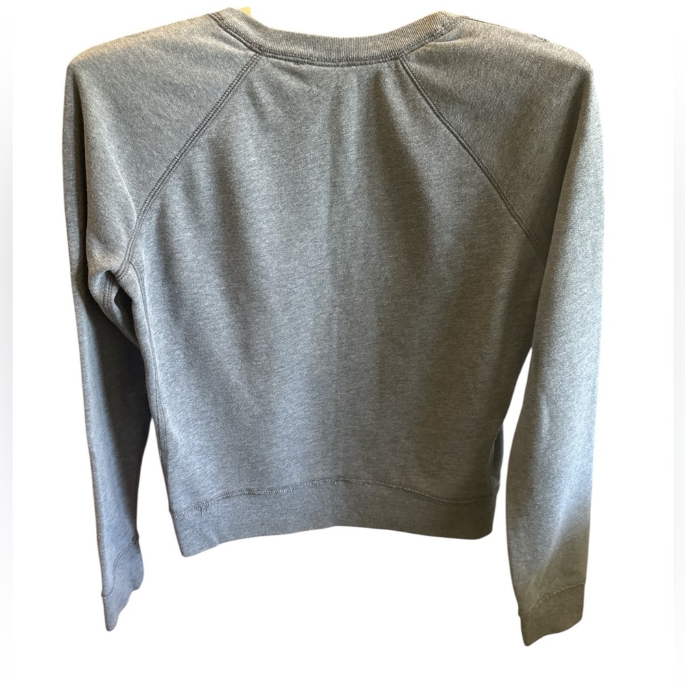 Abercrombie & Fitch Heather Gray New York Crewneck Sweatshirt Women’s Medium - Picture 3 of 5